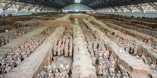 Guerreros de terracota de Qin Shi Huang