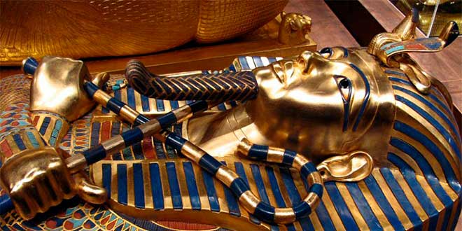 Joyas de la tumba de Tutankamón