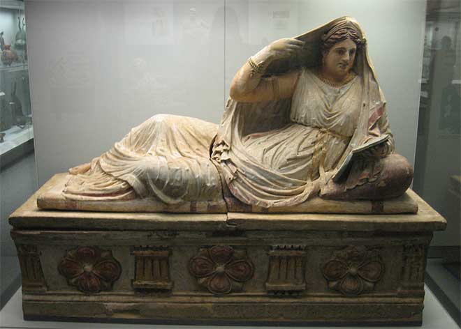 sarcofago etrusco