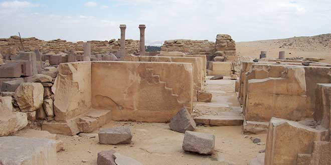 templo abusir imperio antiguo